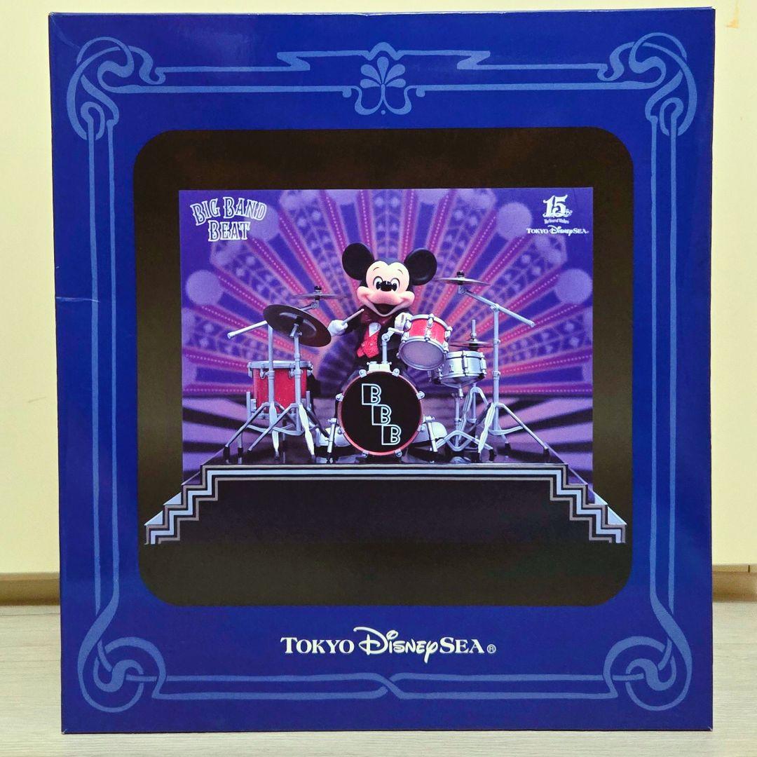 ディズニーシー 15周年 ビッグバンドビート BBB ミッキー フィギュア