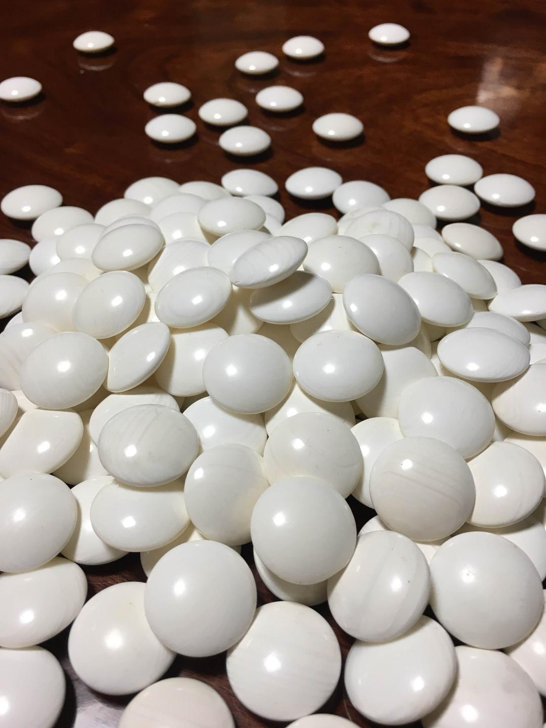 蛤碁石【幻を取れとオタクがいいます・碁石】日向特製本蛤雪印 本当那智36号