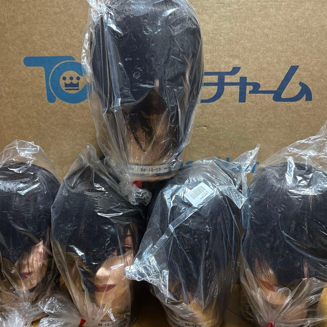 美容師国家試験用ウィッグ　5個