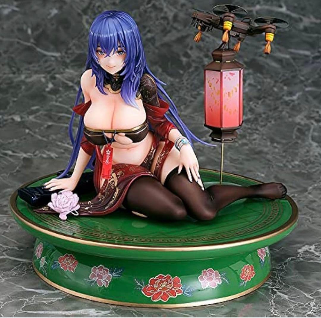 【未開封】ドールズフロントライン DP12 花月夜行灯 紅 特別カラーフィギュア