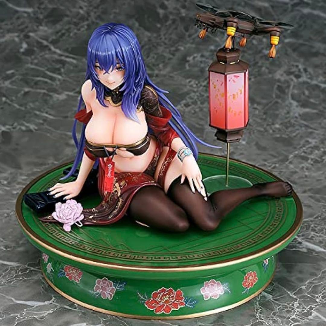 【未開封】ドールズフロントライン DP12 花月夜行灯 紅 特別カラーフィギュア