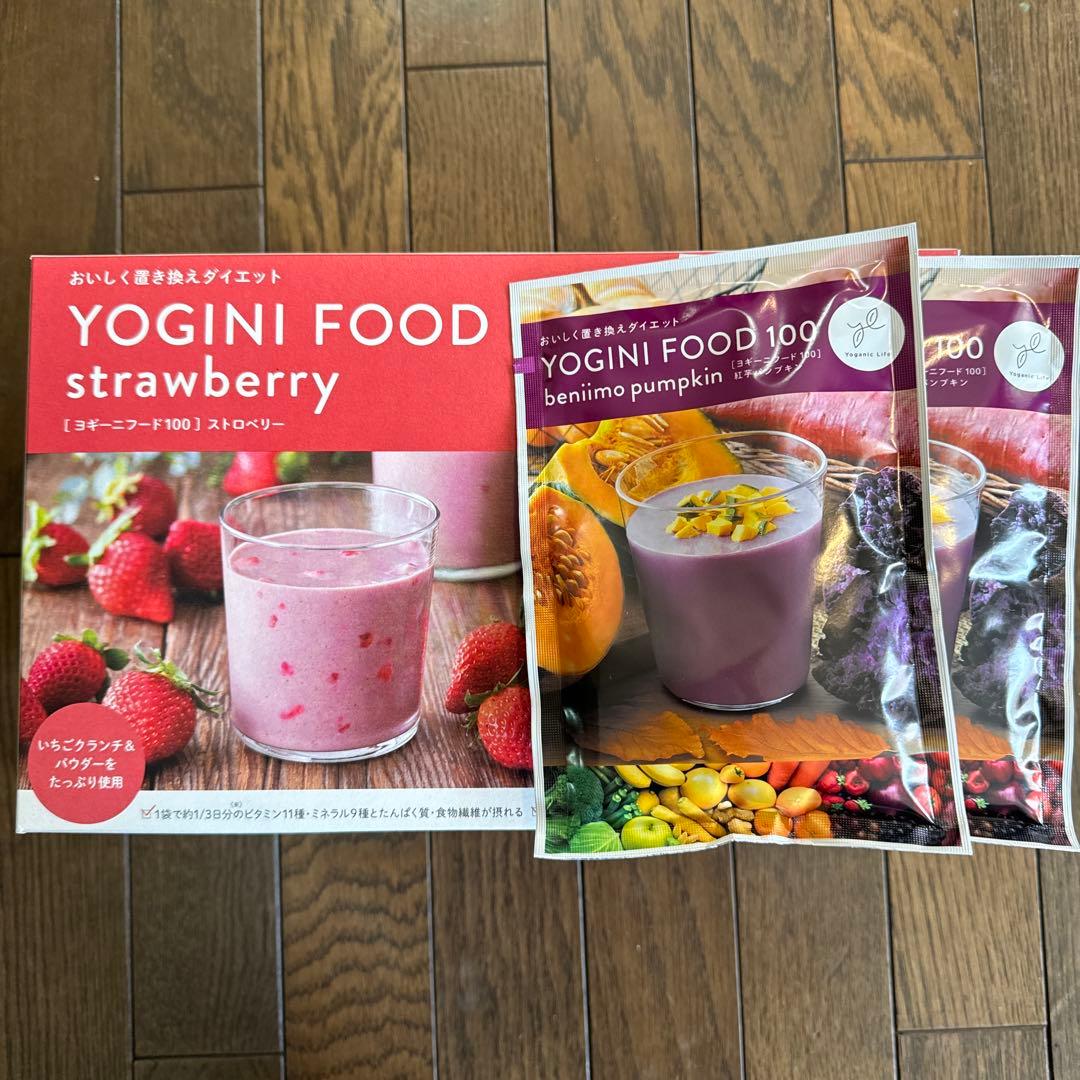【新品】ヨギーニフード1箱/YOGINI FOOD 100 ストロベリー