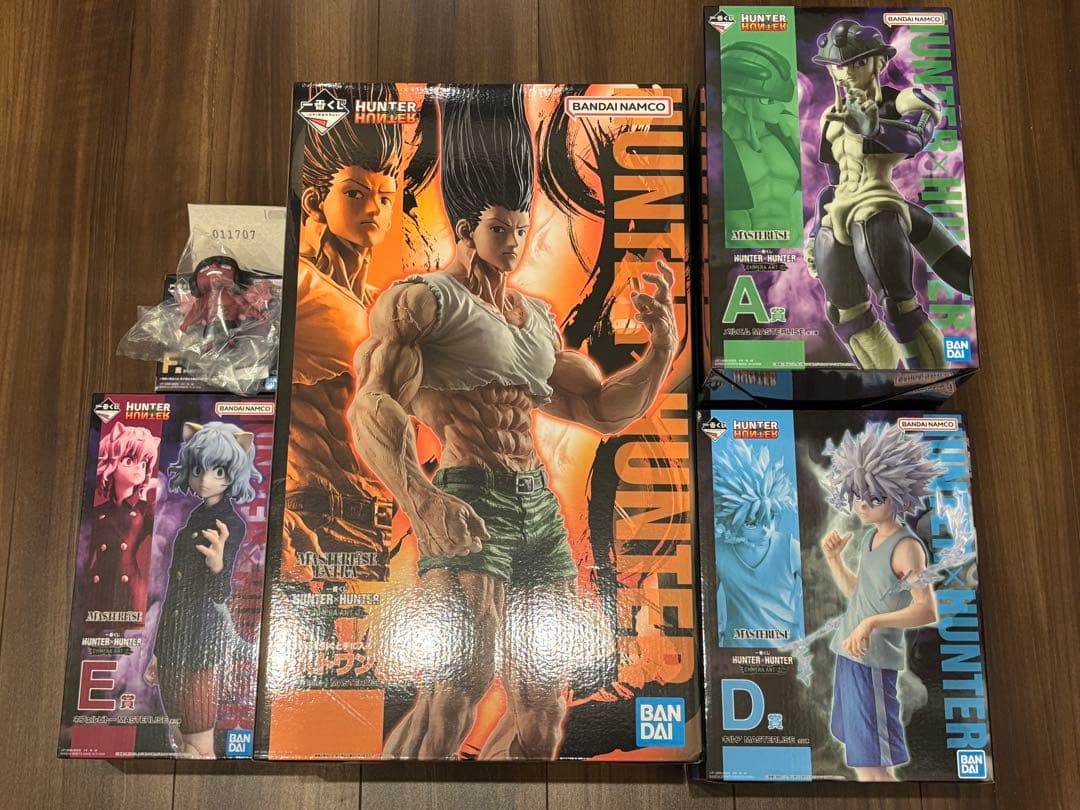 一番くじ ハンターハンター フィギュア ラストワン A賞 D賞 E賞 F賞