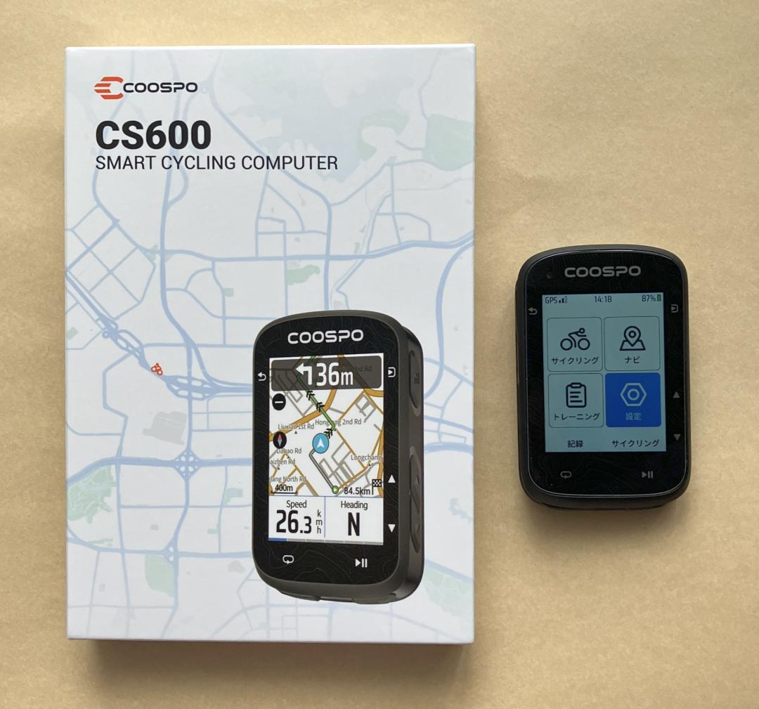 COOSPO CS600 ナビ付きサイクルコンピューター