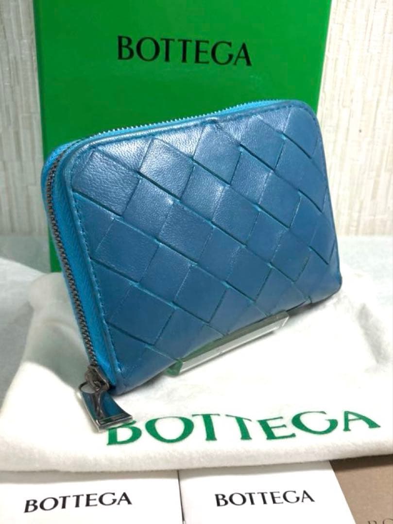 良品 ボッテガヴェネタ マキシ イントレチャート ケース カードケース