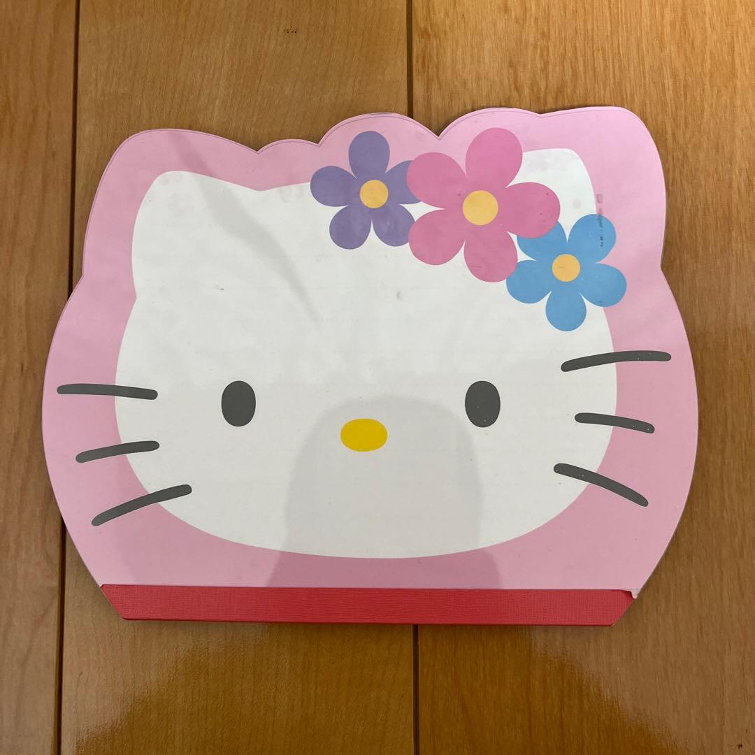 サンリオ　ハローキティ　ダイカットメモ　2000年