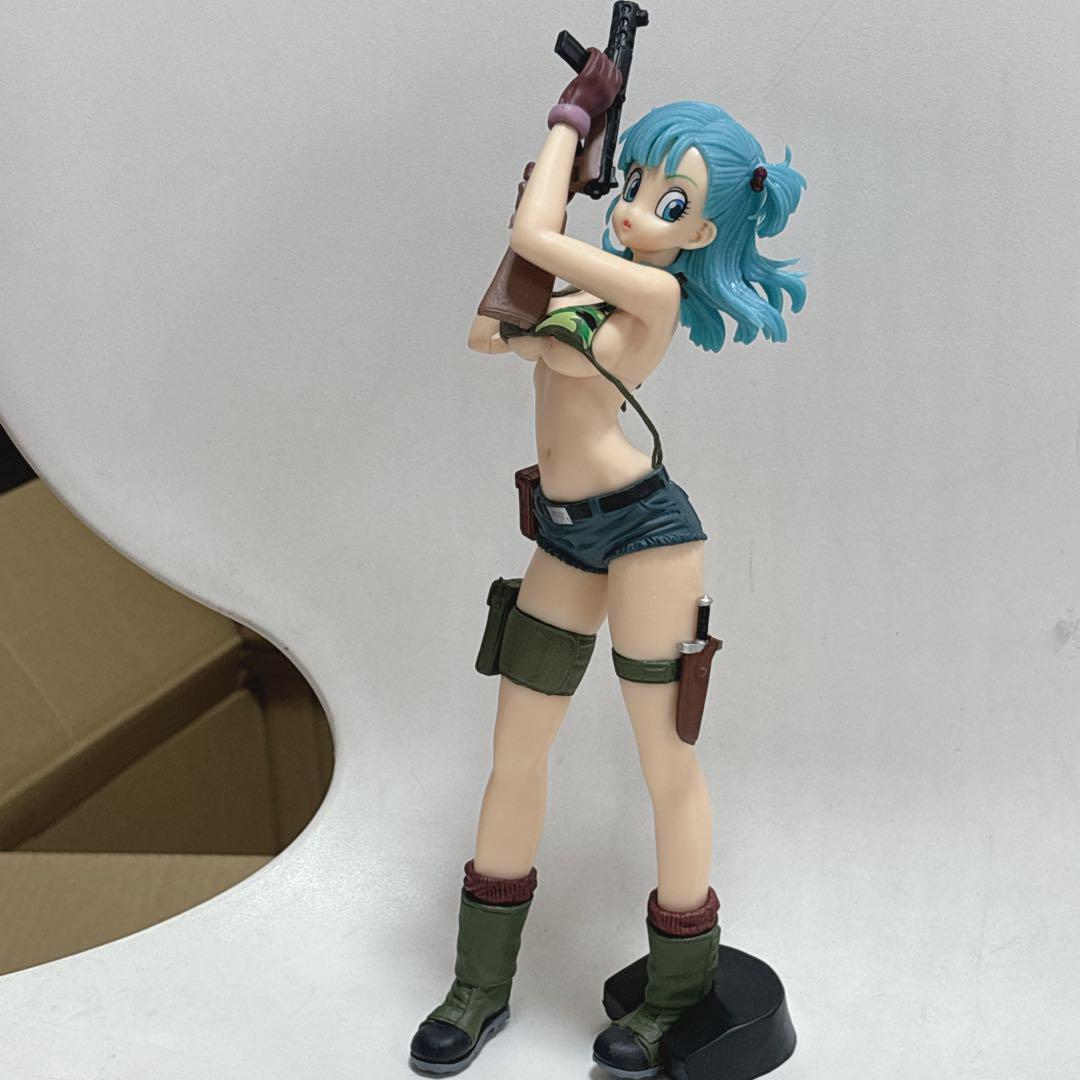 ✓新品未使用 ドラゴンボール ブルマ 迷彩水着 約24㎝ キャストオフ