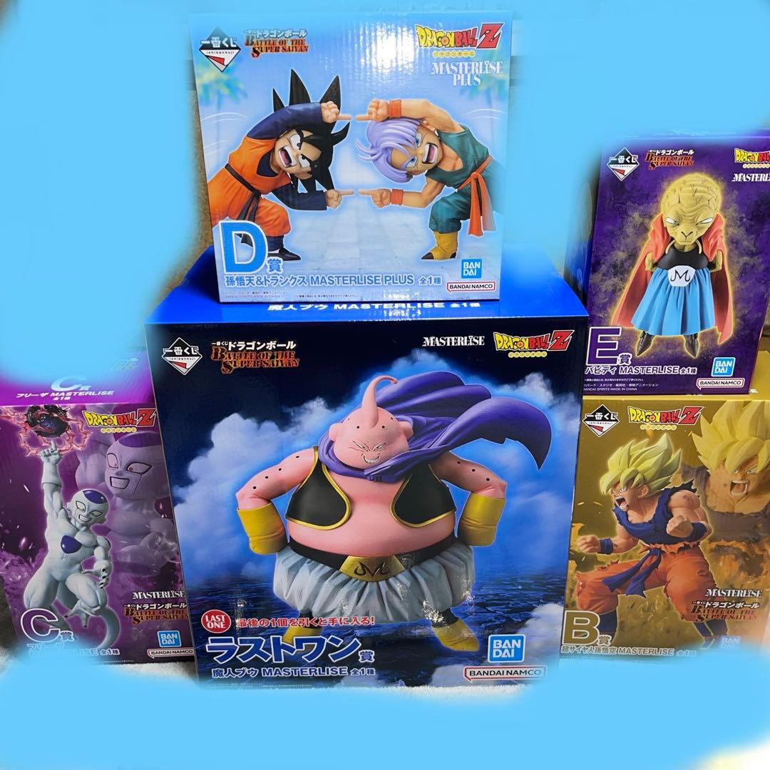 I*P様 一番くじ ドラゴンボールラストワン賞 魔人ブウ B.C.D.E賞とその