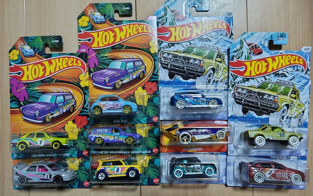 ホットウィール ドンキホーテ限定 ウインター+スプリングアソート 10台