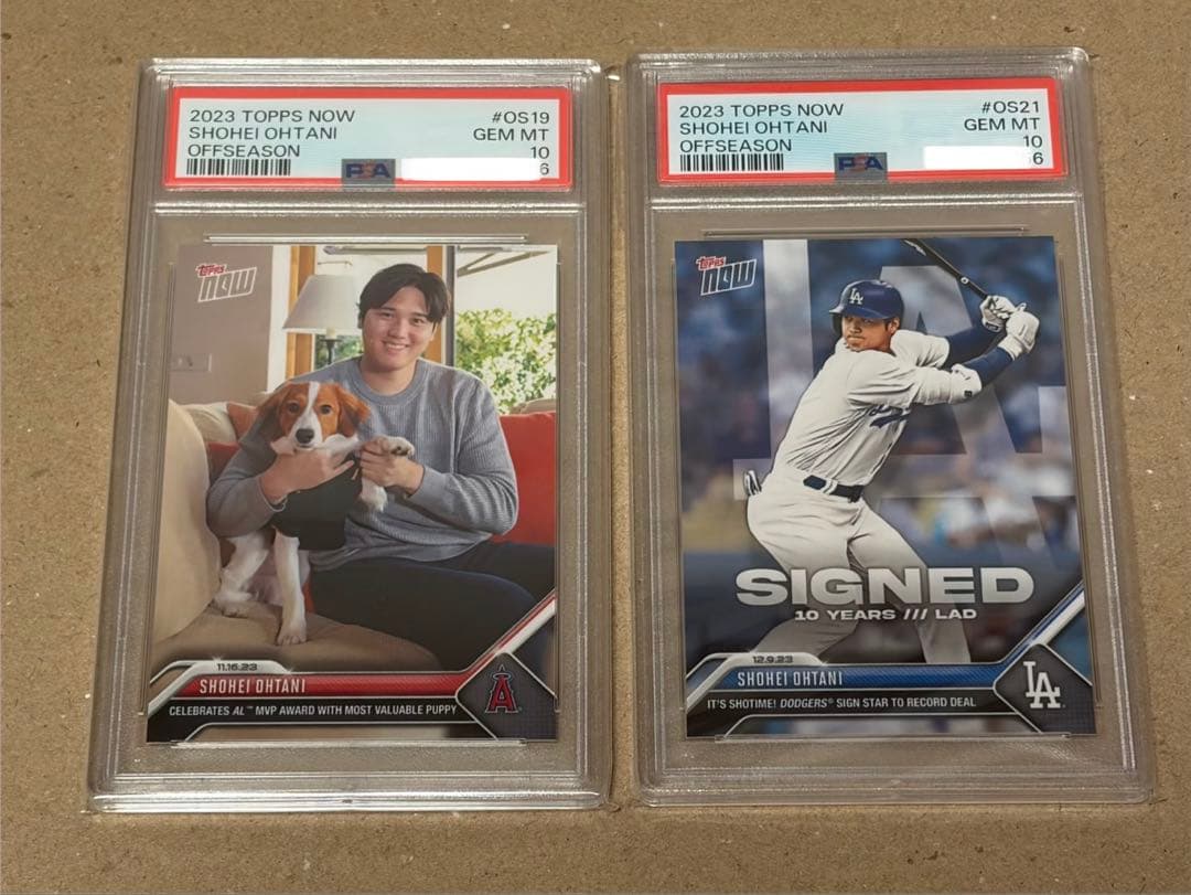 2023 Topps Now 大谷翔平　2枚セット