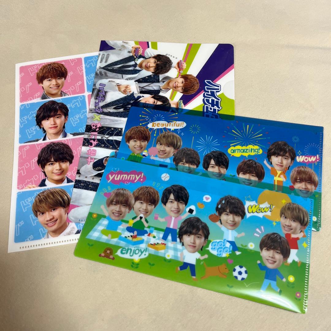 なにわ男子 ハイチュウ クリアファイル - メルカリ