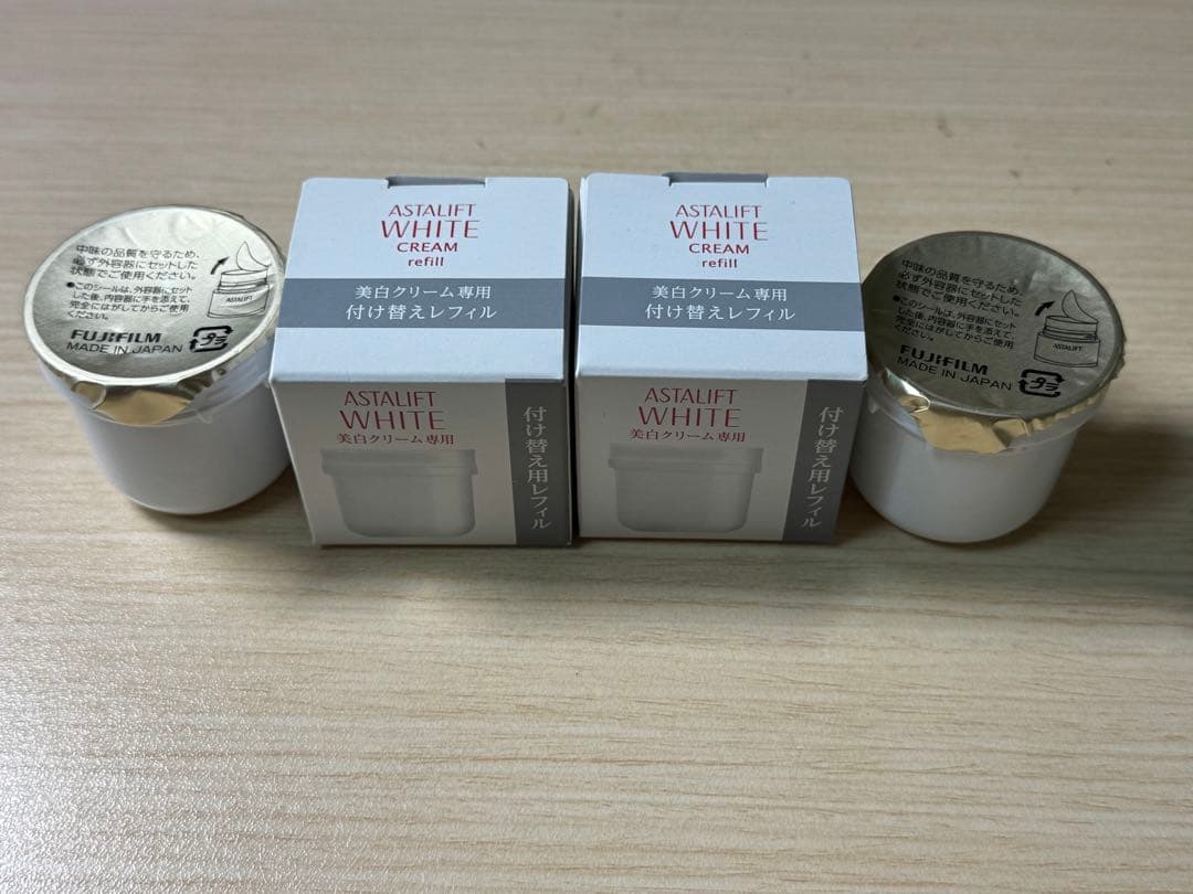 アスタリフトホワイトクリームc 30gレフィル4点セット