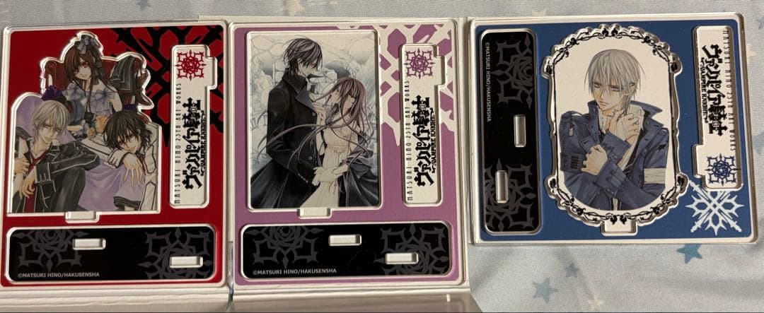 樋野まつり原画展 ヴァンパイア騎士 アクリルスタンド、 A6クリア