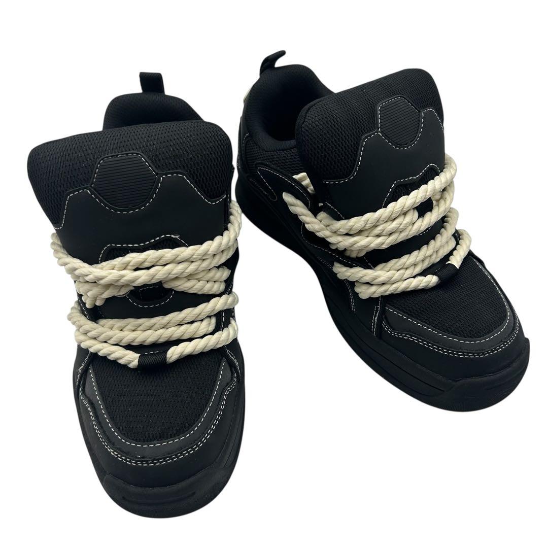 【Mさん専用】ZARA ロープディテールスケートスニーカー 25㎝