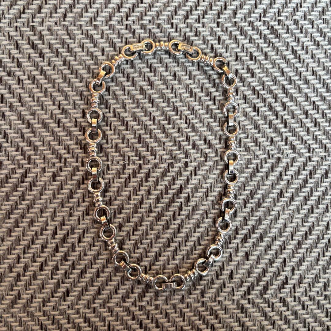 DIOR ディオール ネックレス チョーカー シルバー メンズ レディース メンズ Dior♪シルバー＆クリスタル ペンダント ネックレス (Dior