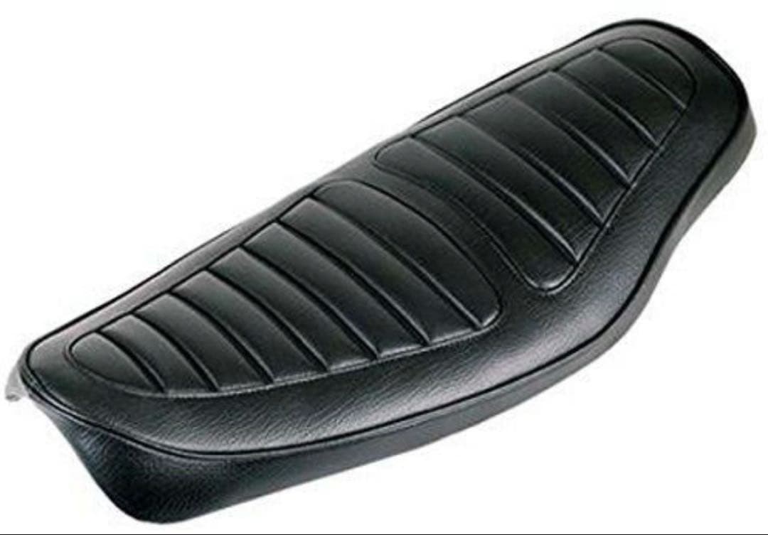 カワサキバイク 250TR用 黒カスタムシートGOODS