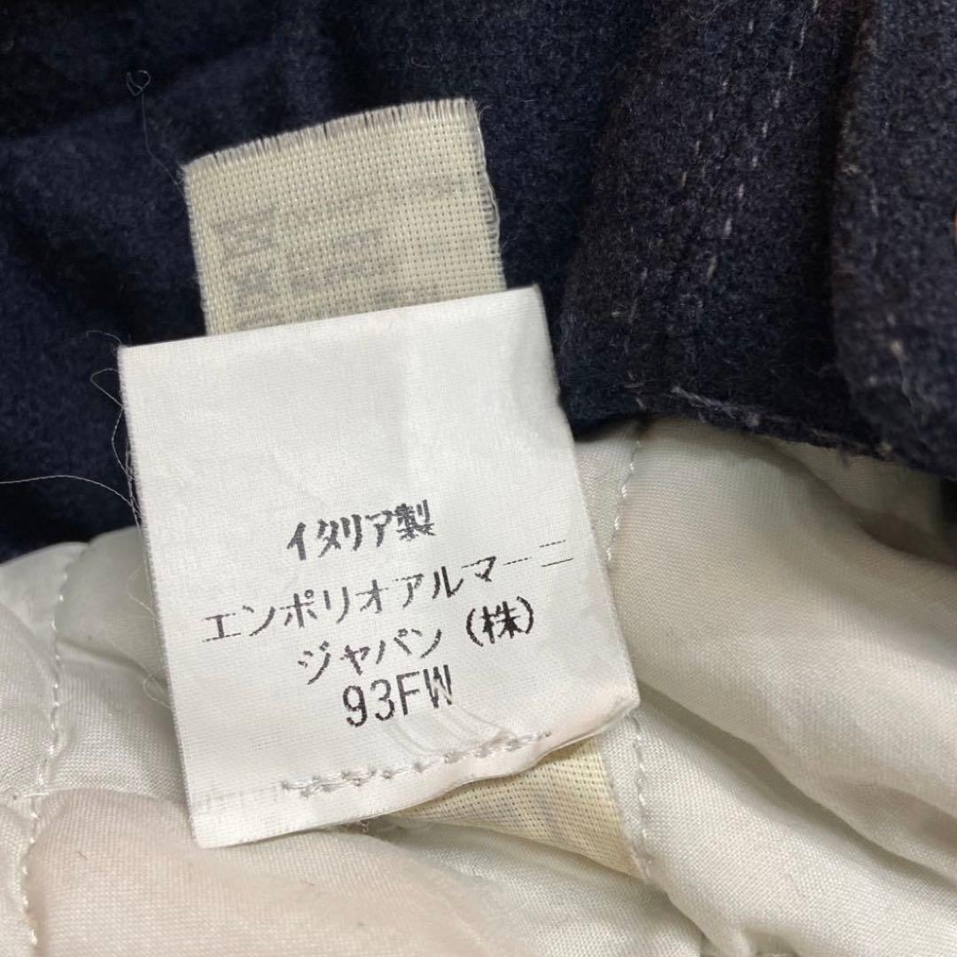 93FW Armani jeans arm cinch patch bomber - メルカリ