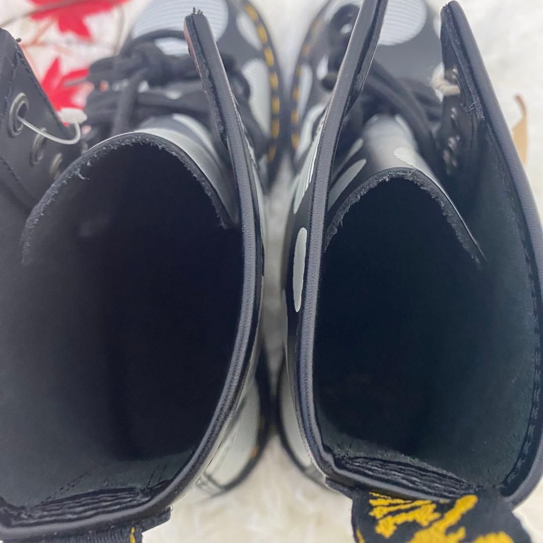 ドクターマーチン JADON ポルカドット 8ホール ブーツ UK5 新品