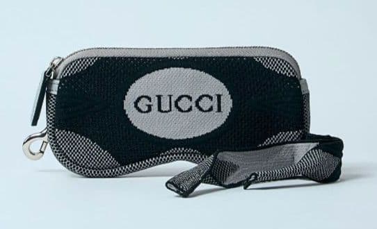 GUCCI メガネケース テクニカルニット グラスケース ブラック 新品箱付き