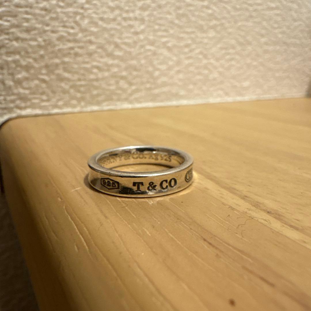Tiffany & Co. 925シルバーリング T & Co. (1837)