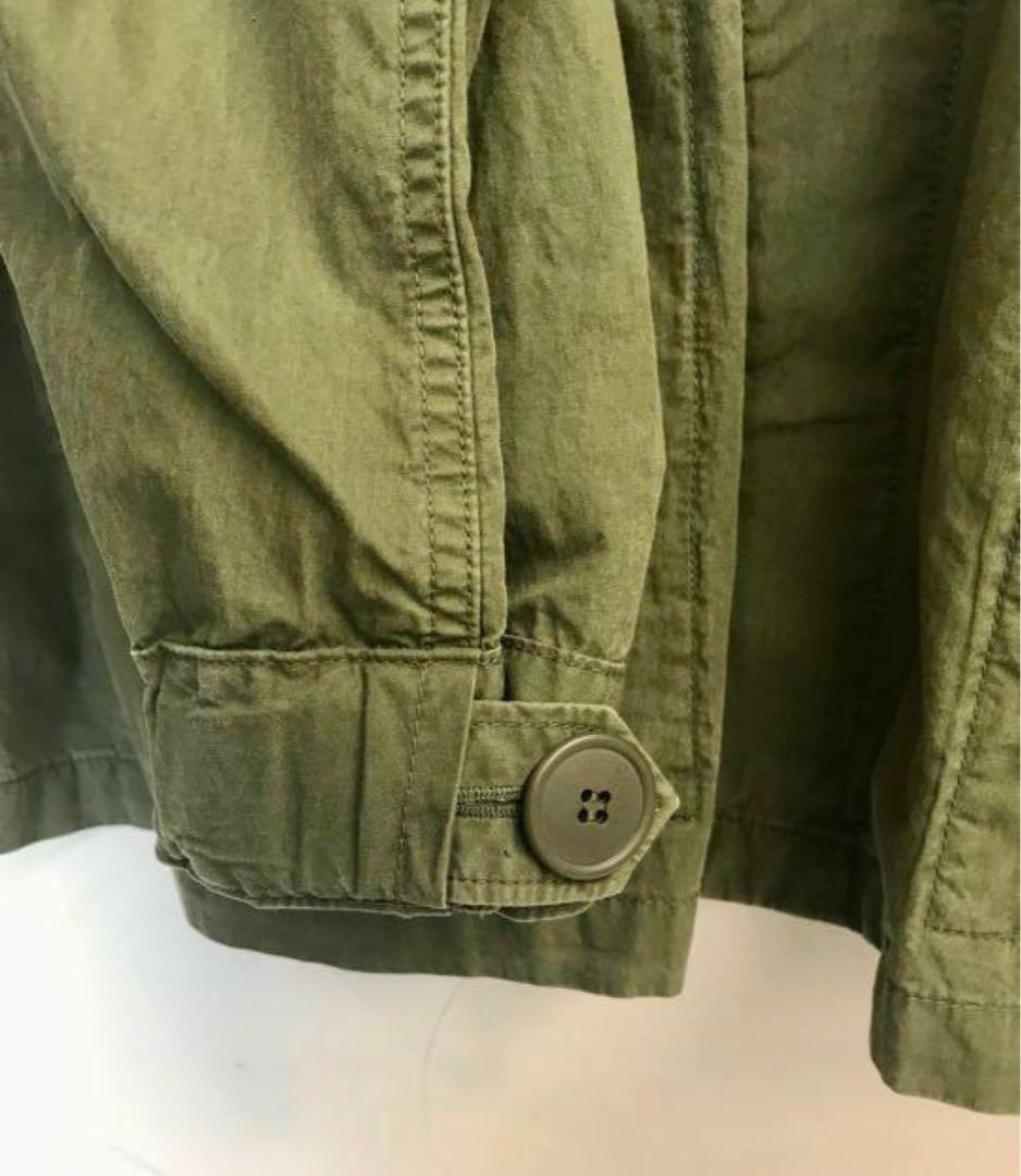 極美品シンゾーンミリタリーカーキジャケットTHESHINZONEビック