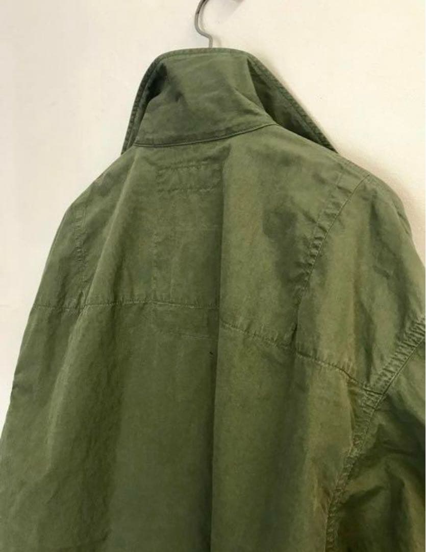 極美品シンゾーンミリタリーカーキジャケットTHESHINZONEビック