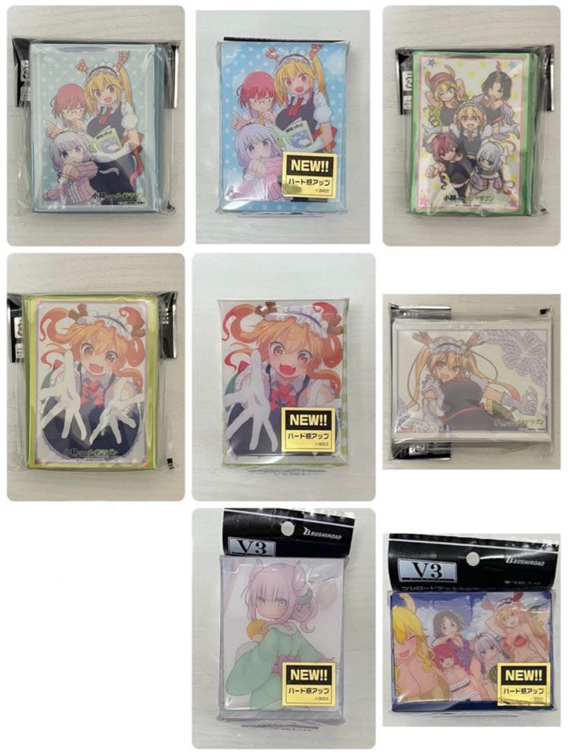 小林さんちのメイドラゴン　デッキケース　スリーブ　デッキシールド