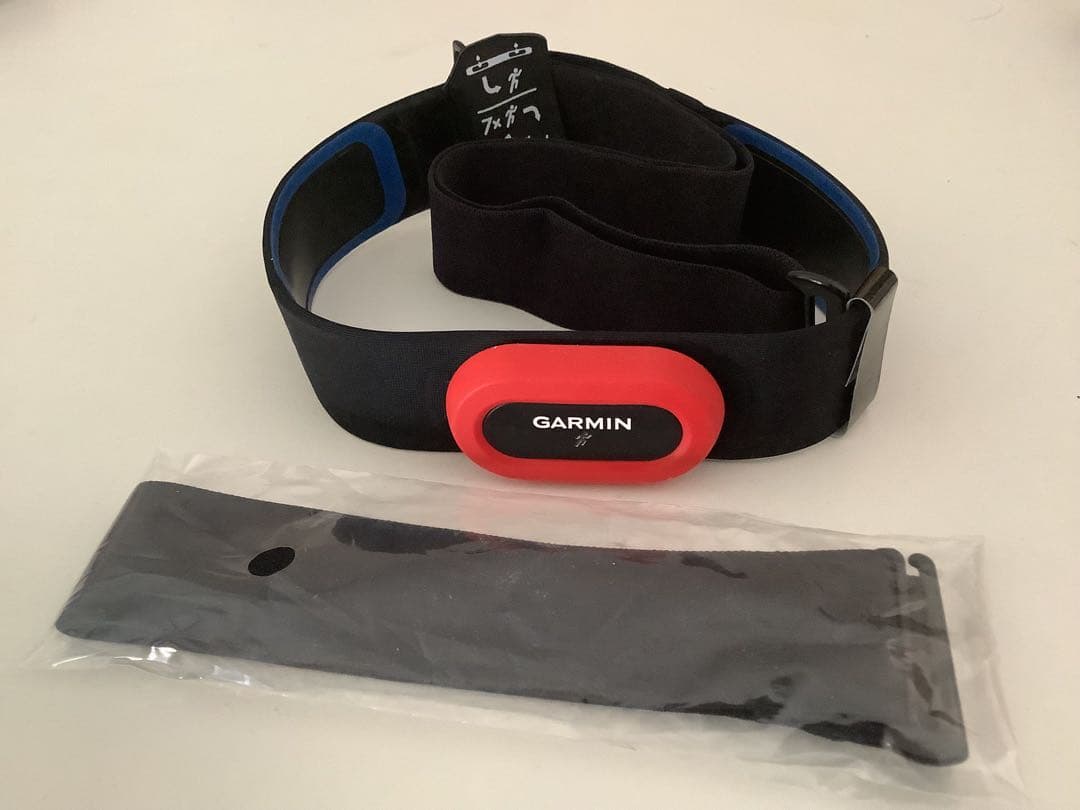 【値下げ！】GARMIN HRM4-Run 心拍計 黒 ストラップ付き
