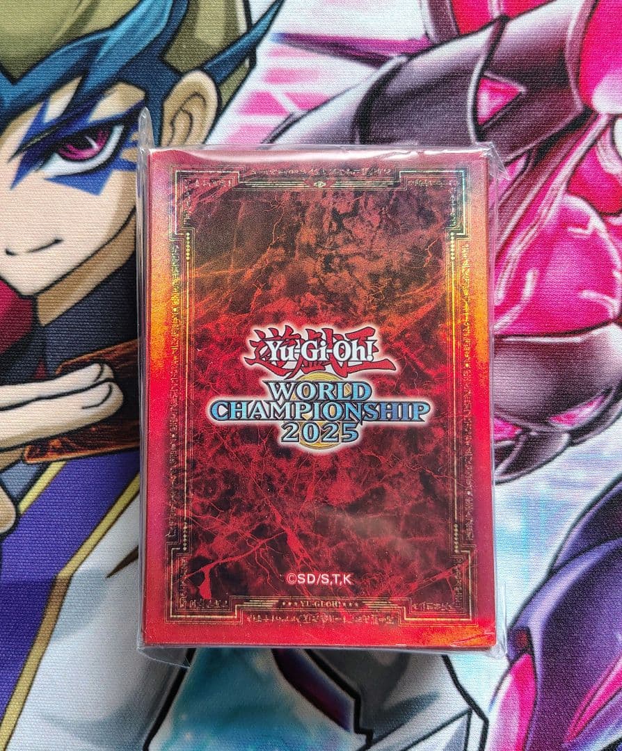 遊戯王 WCS 2025 スリーブ 赤 100枚 新品 未開封