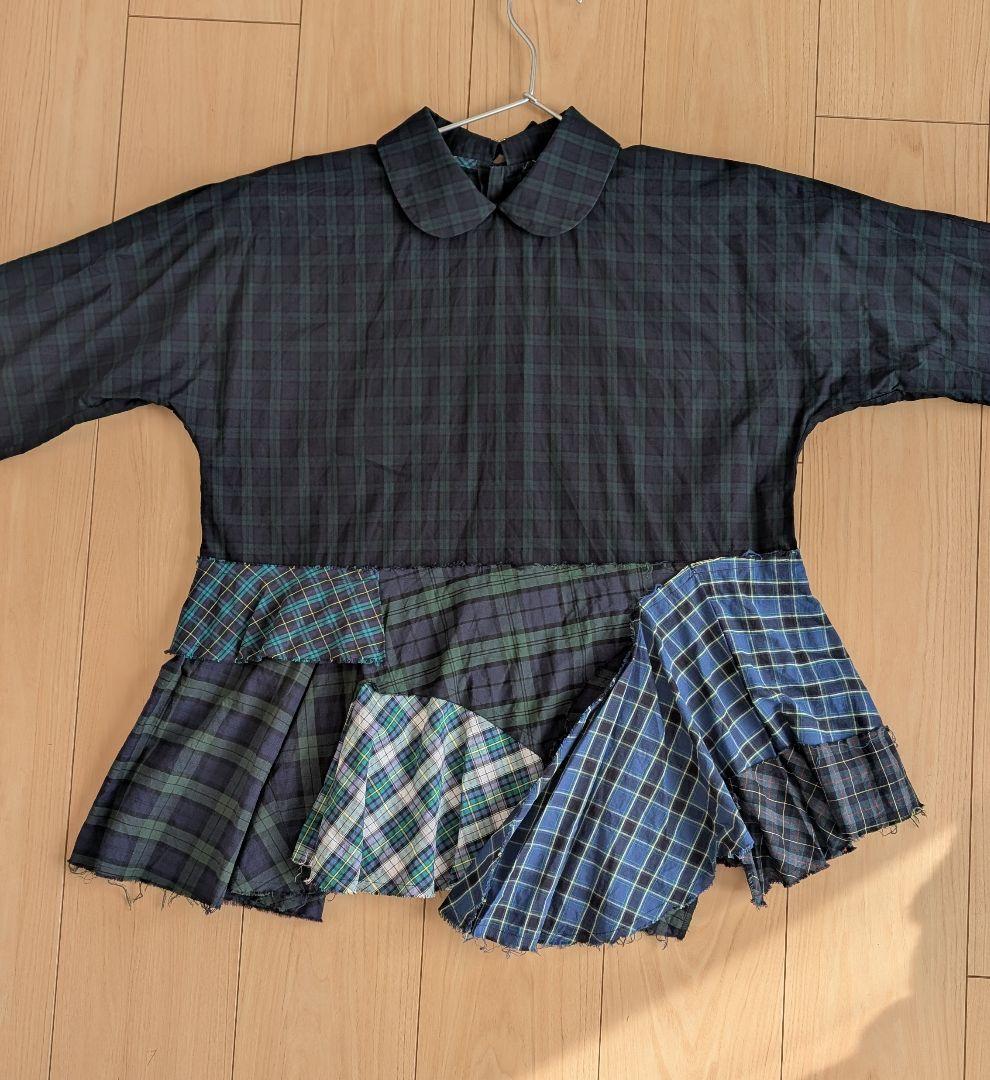 タオ コムデギャルソン ブラウス TAO-タオ-定番プリーツ・ブラウス-スタンダードカラー