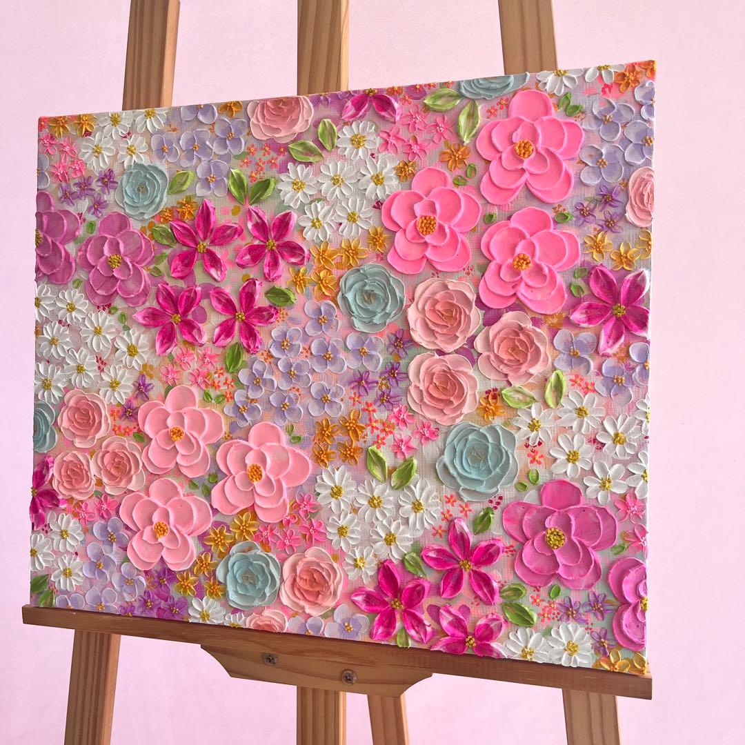 テクスチャーアート　ボタニカル フラワーアート 花図鑑 フランフラン レトロ フラワー アートボード | Francfranc（フランフラン）公式通販