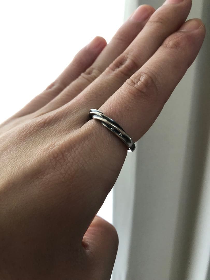 KETO ツイストリング シルバー