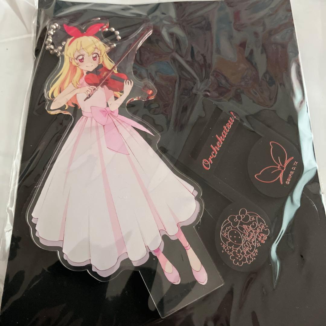 新品星宮いちご アクリルバッジスタンドキーホルダーver.オケカツ！星宮いちご