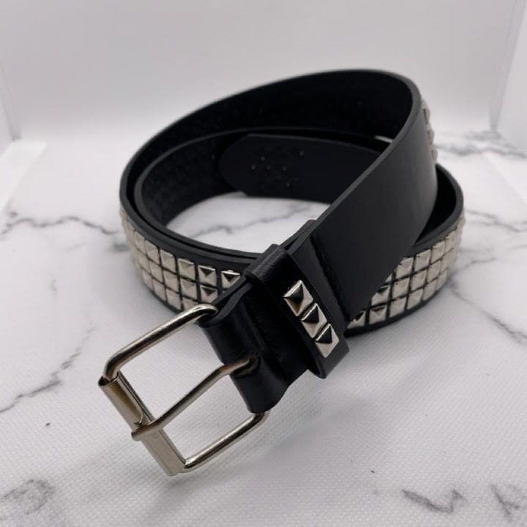 黒 スタッツベルト y2k sk8 スケーター ブラック パンク メンズ V系