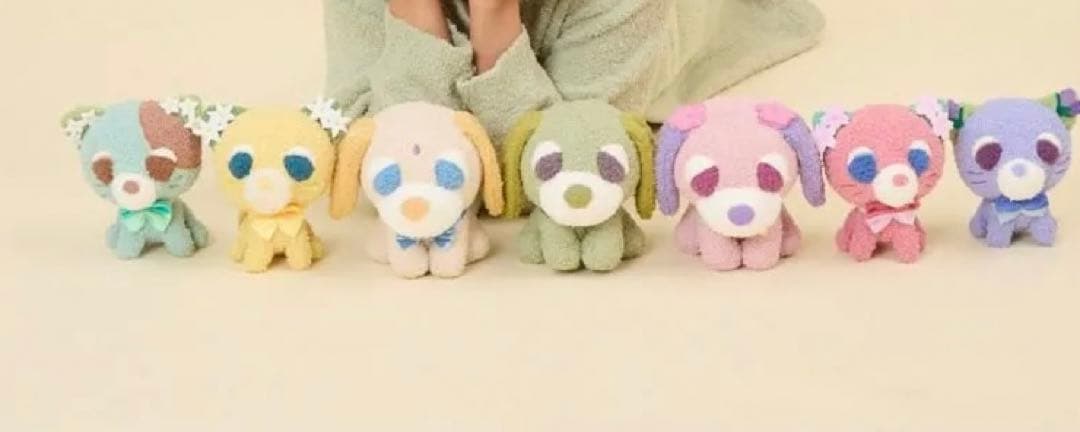 お茶犬 ふかもこぐるみ ぬいぐるみ セット お茶犬』 ふかもこぐるみ