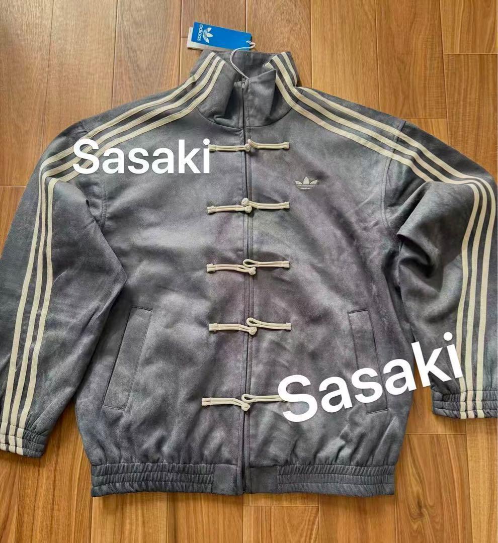 即日発送海外限定adidas スエード トラックジャケットL - メルカリ