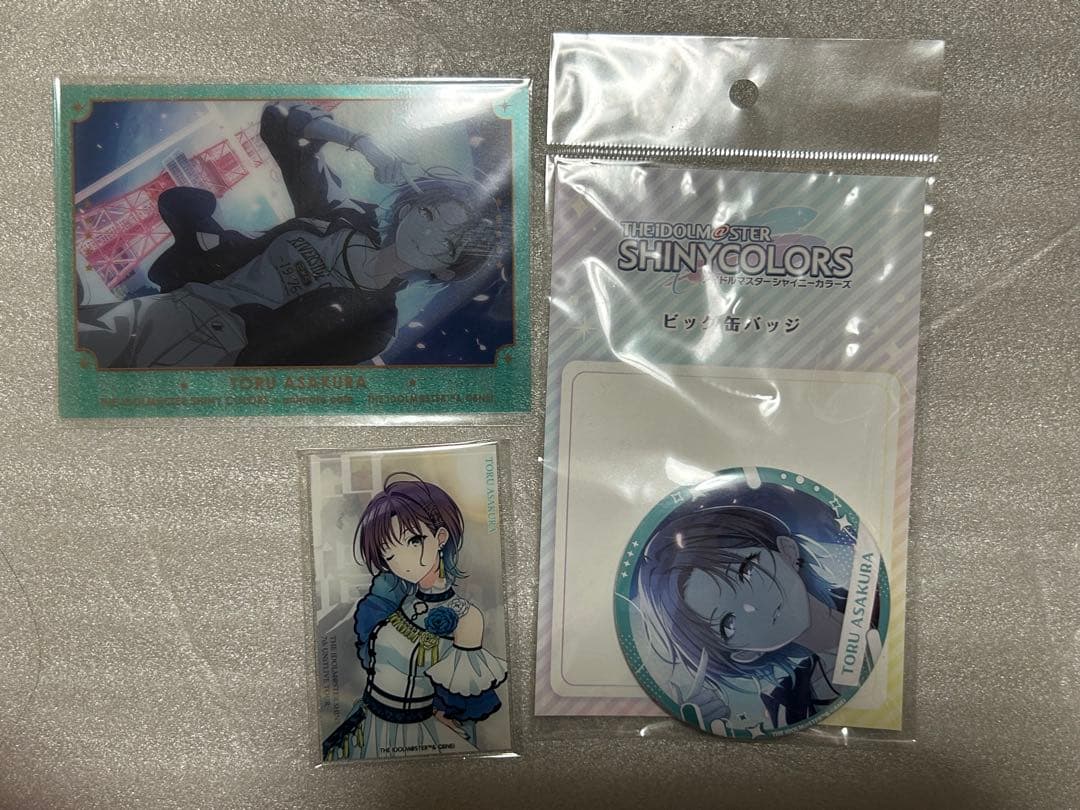 浅倉透 缶バッジ アクリルカード 他 セット - メルカリ