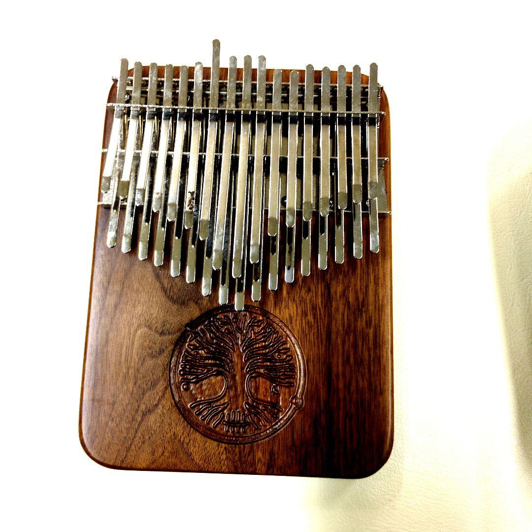 け*ー様 木製カリンバ 34音 keyC ケース 説明書 簡単な楽譜付き