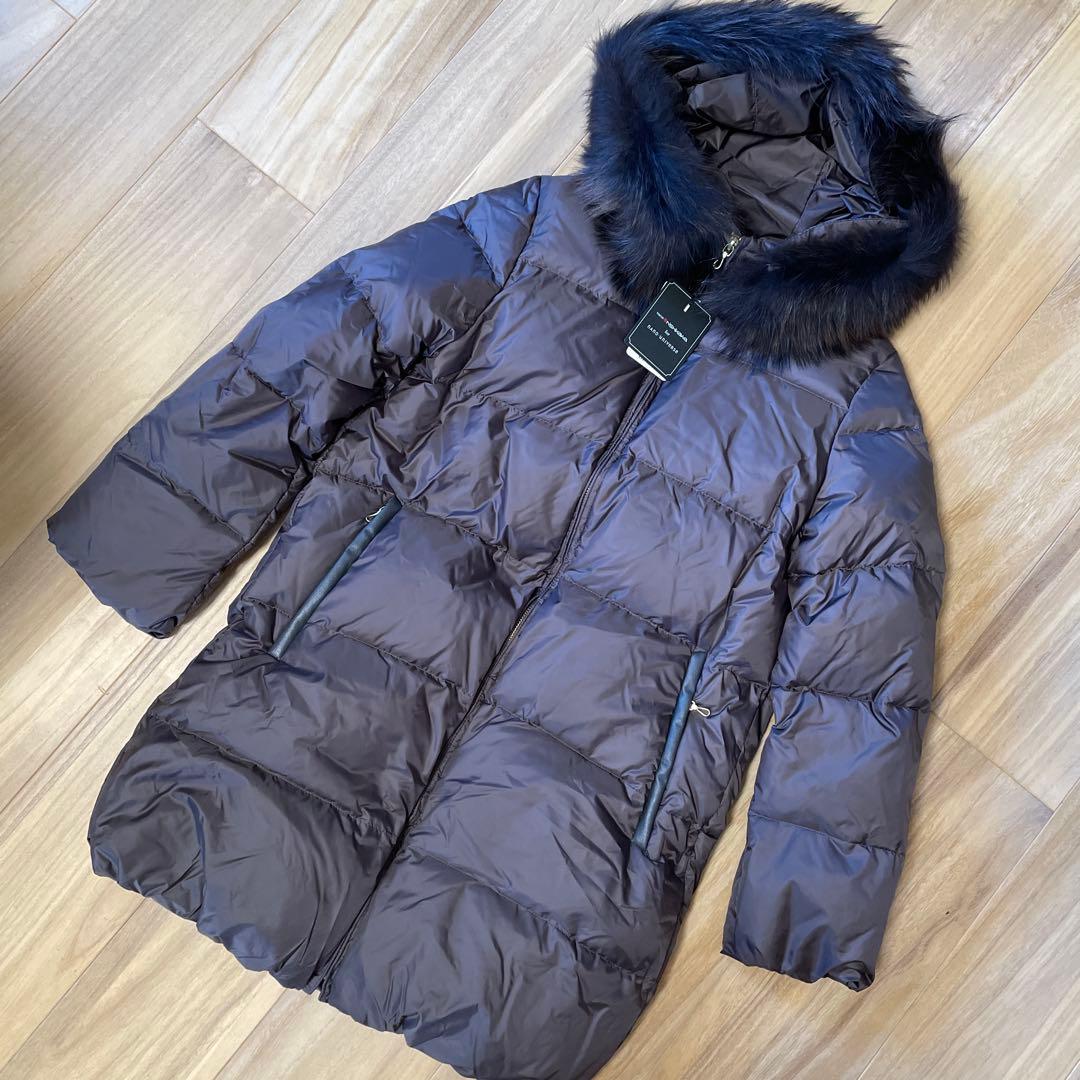 新品⭐️nano universe ブラウン 西川ダウンジャケット NANO universe（ナノ・ユニバース） ダウンジャケット ダウン 「西川