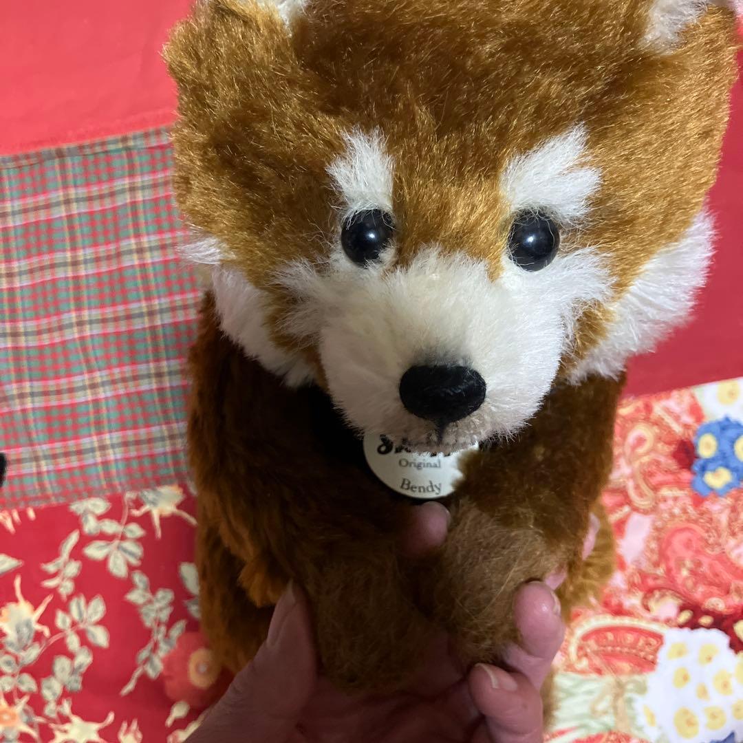 シュタイフ ぬいぐるみ テディベア Bendy ベンディ レッサーパンダ