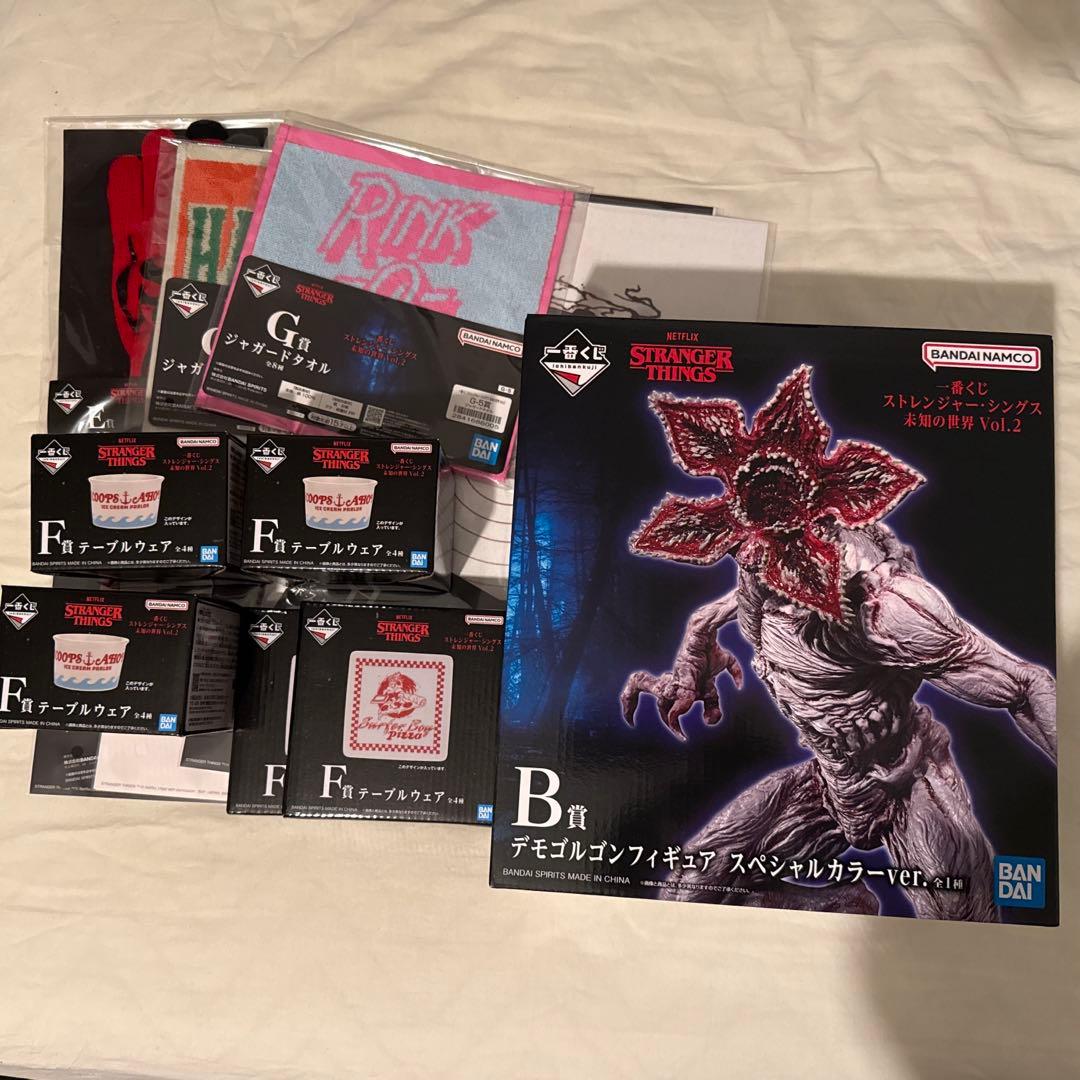 ストレンジャーシングス 一番くじ B賞 E賞 F賞 G賞 H賞 セット - メルカリ