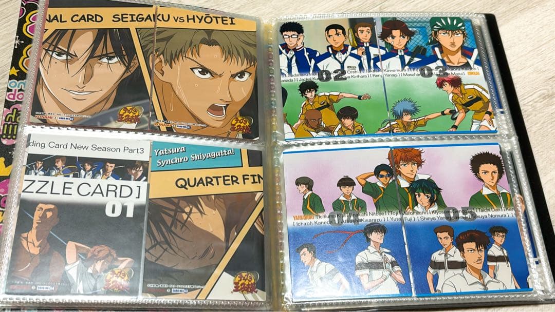 テニプリ コナミ トレカ TGC ほぼコンプ 激レア 当時物 新テニ - メルカリ