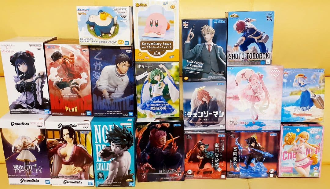 18体セット 鬼滅の刃 呪術廻戦 他 プライズ フィギュア まとめ売り