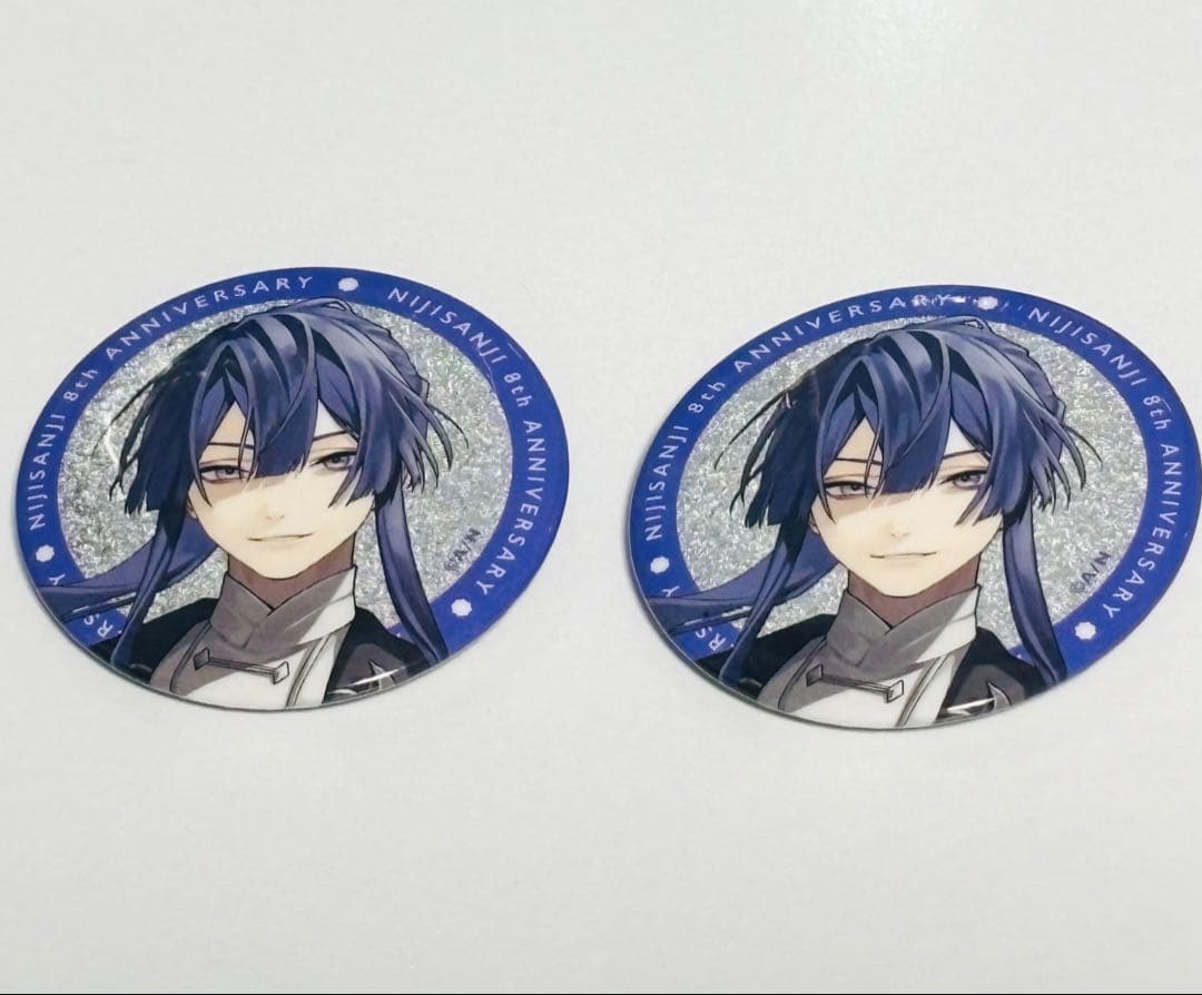 にじさんじ 8周年 缶バッチ長尾景×2 - メルカリ