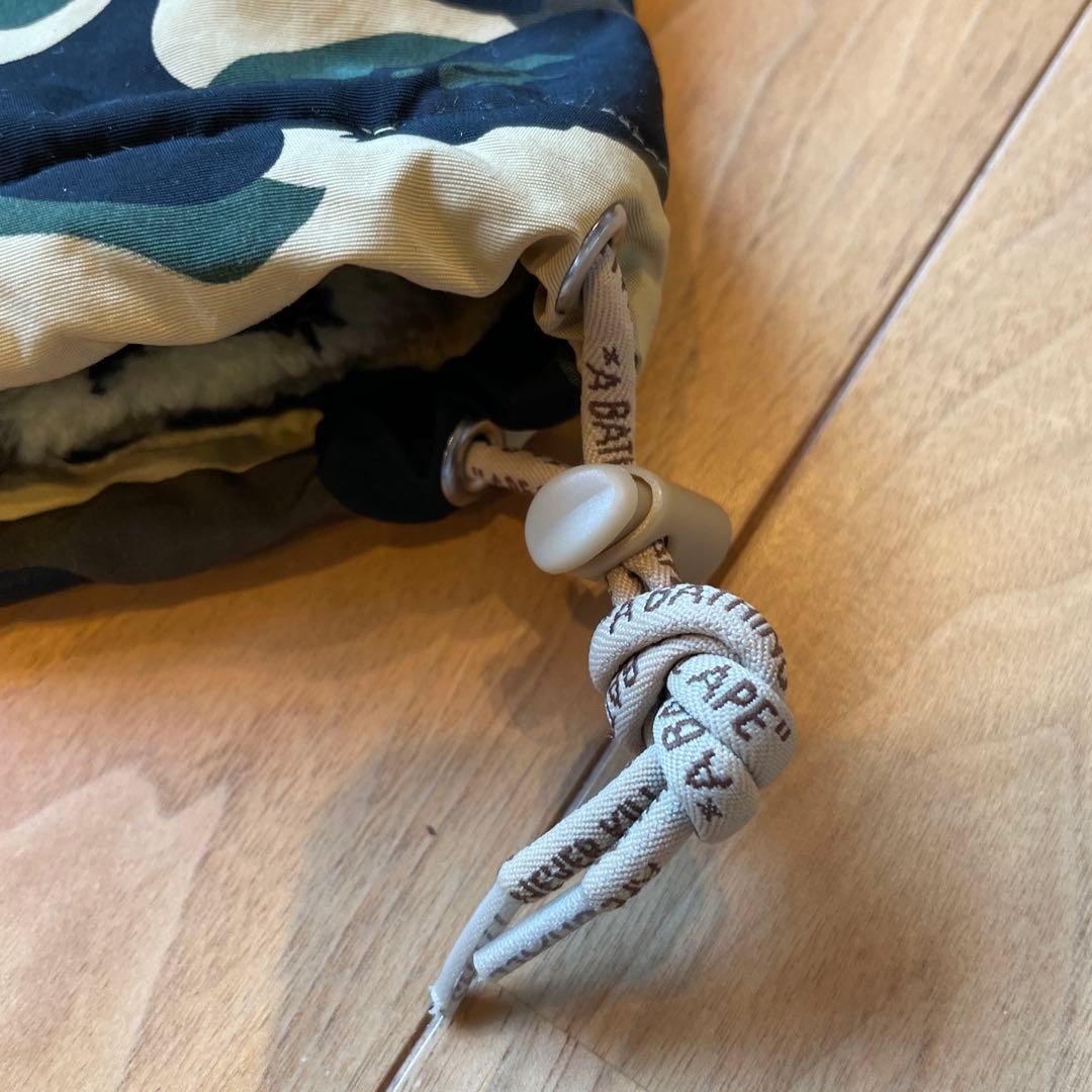 A BATHING APE カモフラ ハーフジップ ナイロンジャケット - メルカリ