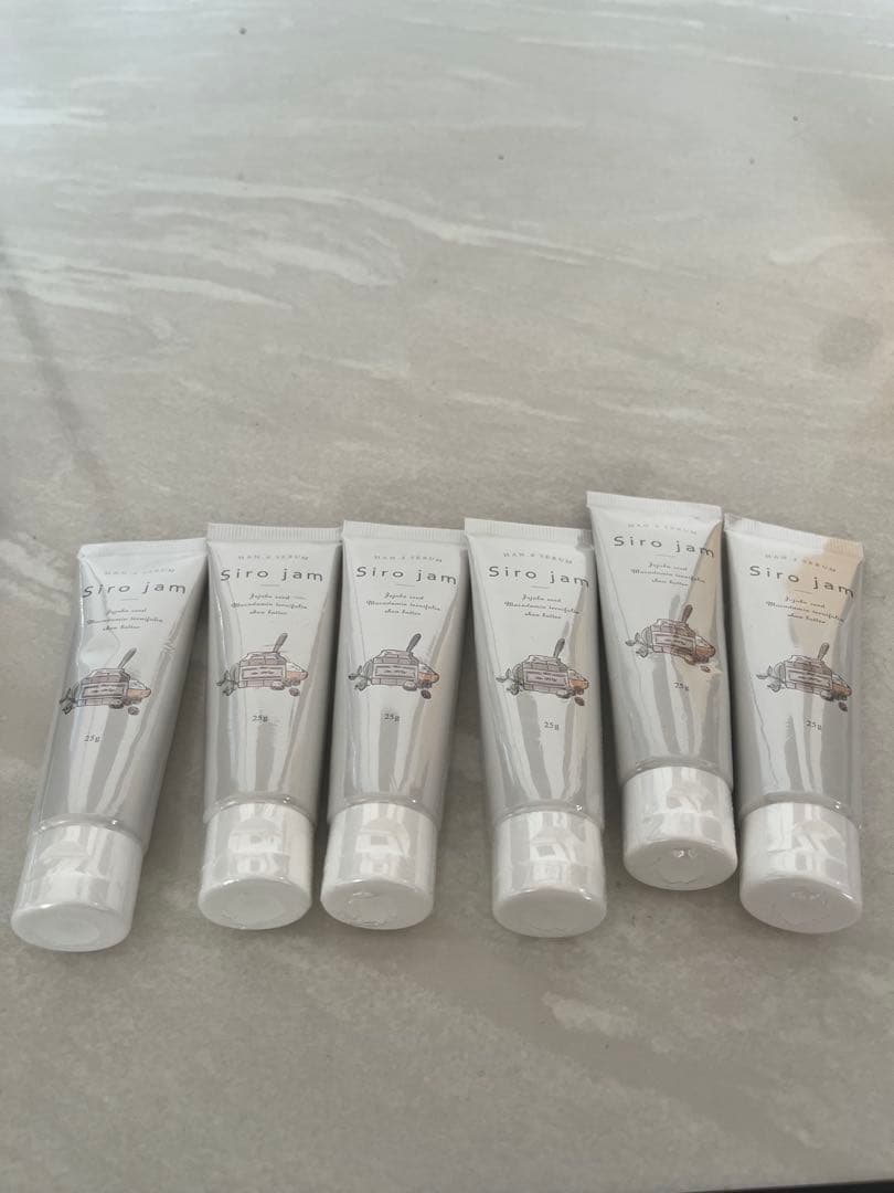 Siro jam ハンドクリーム 6本セット 25g バラ売りも可能