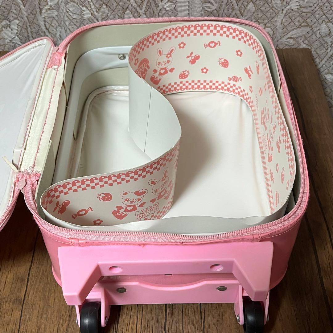 メゾピアノ 編みぐるみマスコット＆キャリーケースセット みみ