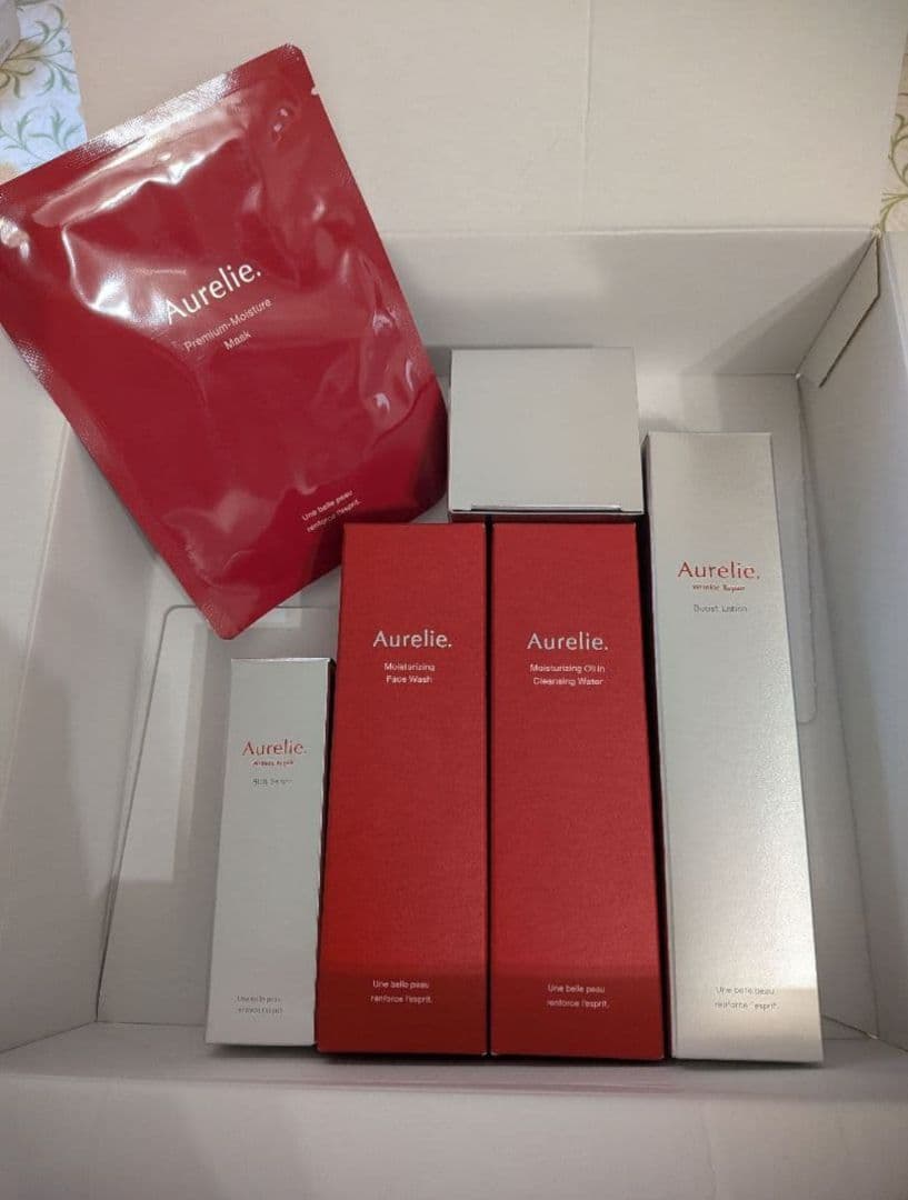 Aurelie プレミアムエイジング集中ケアセット 5点+おまけ