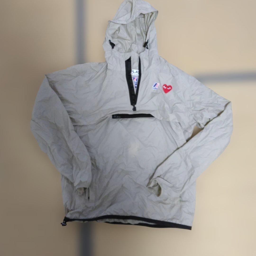 K-WAY PLAY COMME des GARCONS ナイロンジャケット L