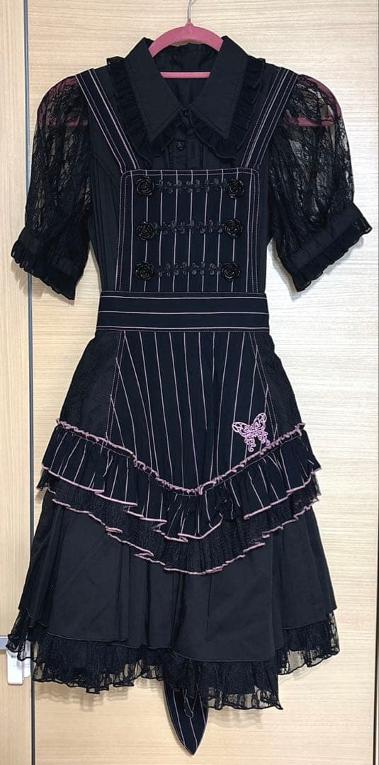 ALGONQUINS エプロン ワンピース